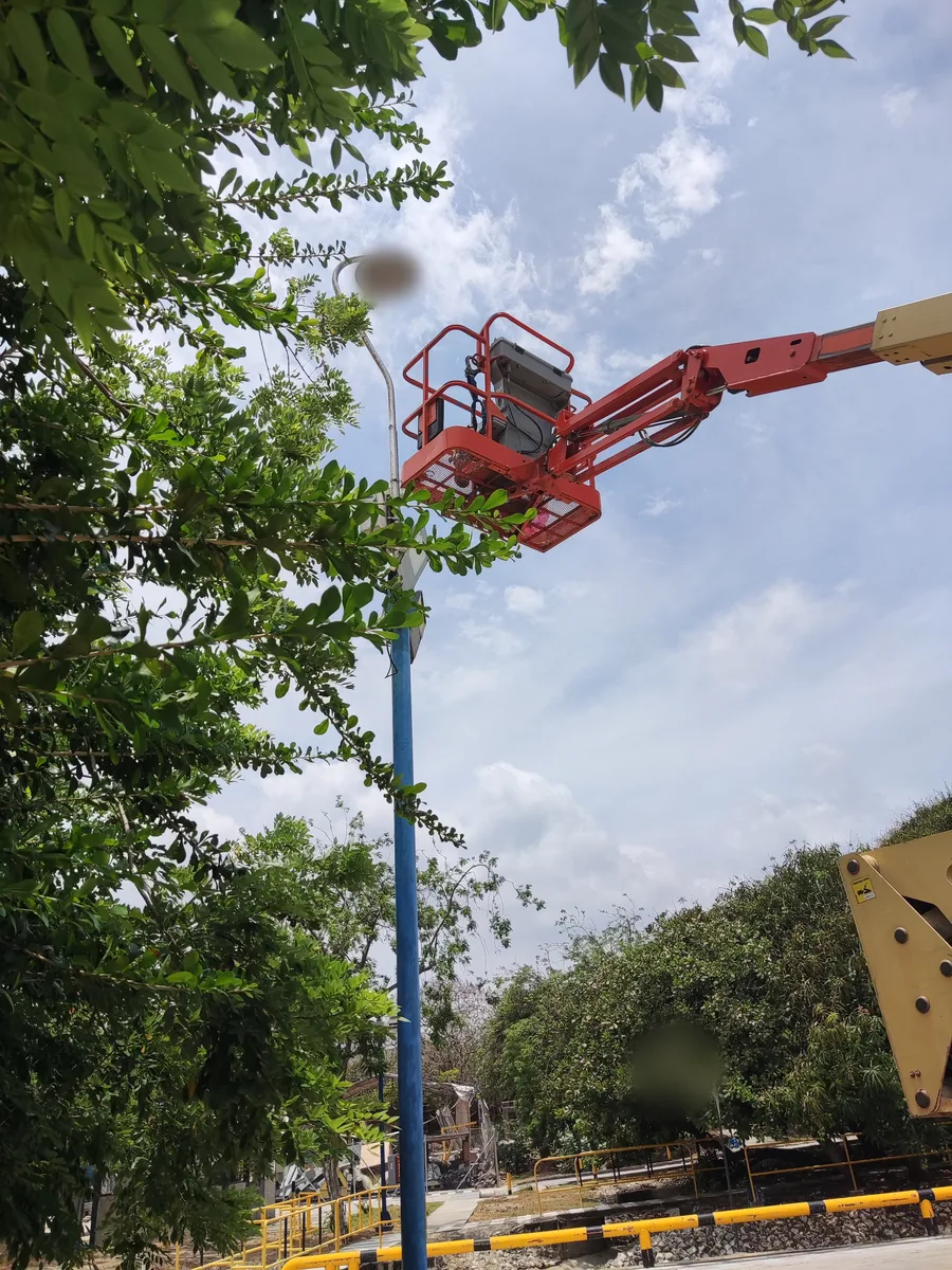 Proyecto de INGELEM con iluminación integrada